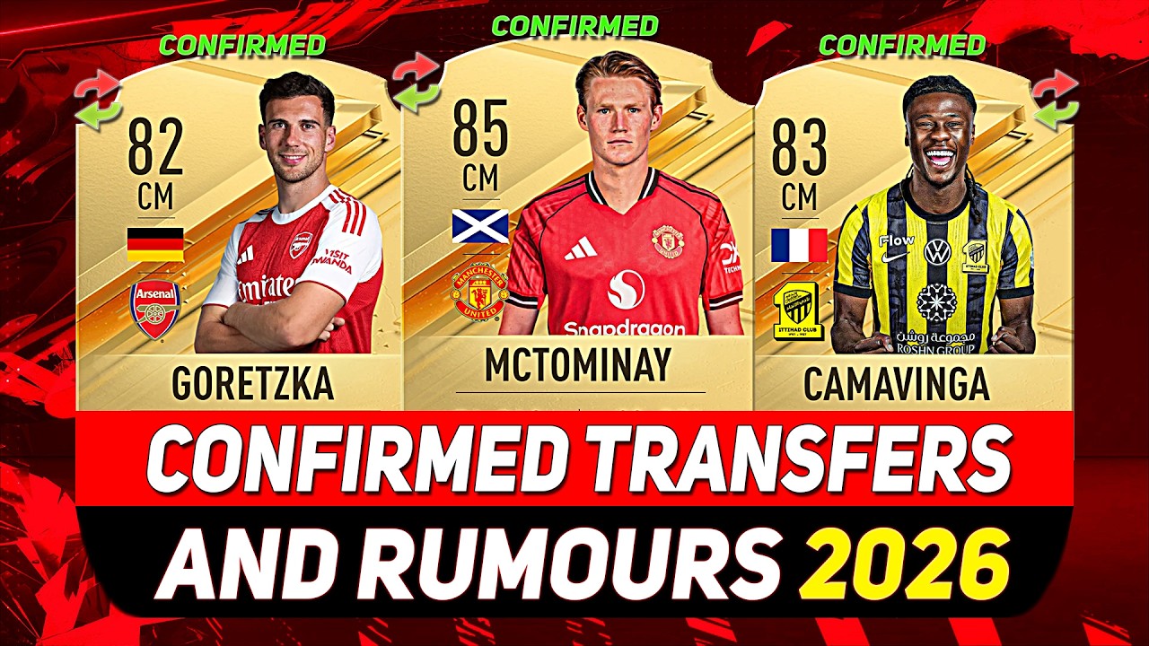 EA FC 26 ✸ ALL NEW CONFIRMED TRANSFERS WINTER 2026!✅🤑 ft. GORETZKA, MCTOMINAY, CAMAVINGA...etc