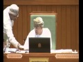 مداخلة سعادة صالح المعمري مع معالي الدكتور وزير الزراعة والثروة السمكية 22 مارس 2015م مداخلة سعادة صالح المعمري مع معالي الدكتور وزير الزراعة والثروة السمكية 22 مارس 2015م