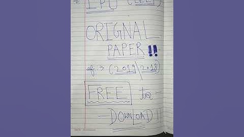 Ipu leet original paper download ! #ipu_leet_2020 !? #GCC_LEET_COACHING #part2 video