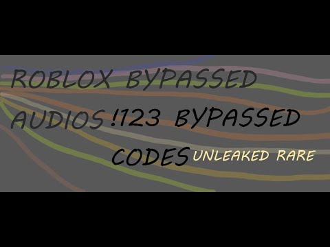 Roblox New Bypassed Audios Rare 123 Bypassed Audios Moan And Alot More Unleaked Youtube - roblox bypass ids part 3 boy