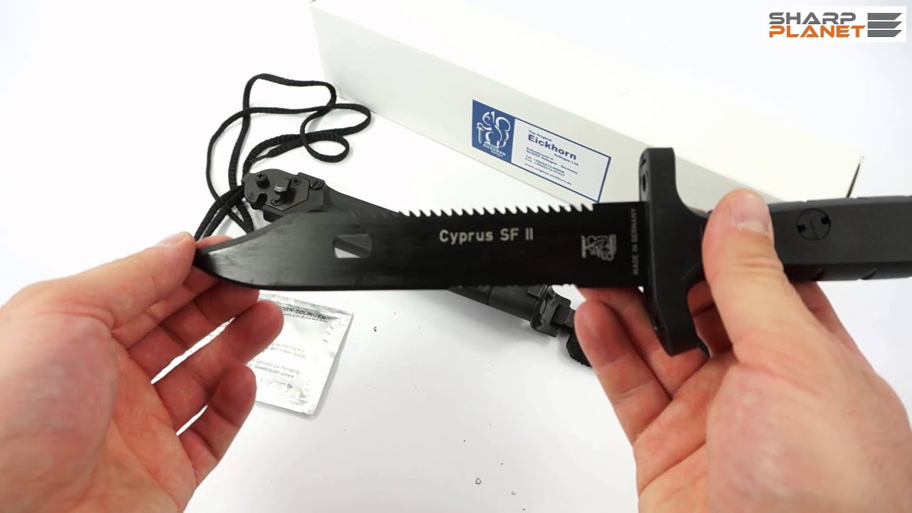 Eickhorn Cyprus SF II knife review YouTube
