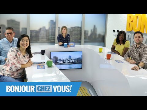 La paix dans mes pensées – Bonjour chez vous ! – L’équipe emci