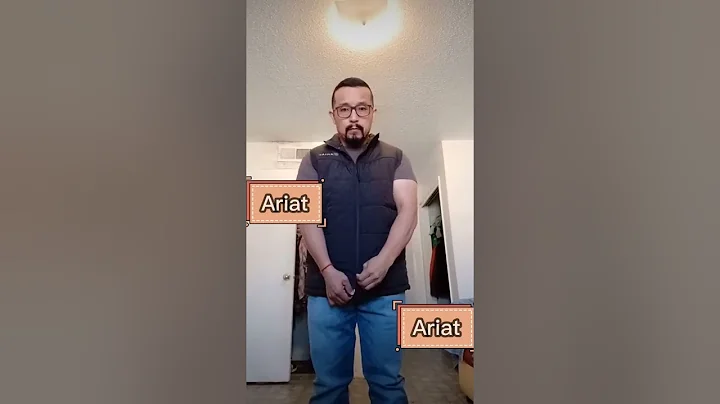 Ariat vest tutorial