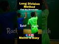 Class 9 Maths🔥 Chapter 2 | Polynomials| Long Division Method #fun #ashortaday #shorts #youtubeshorts
