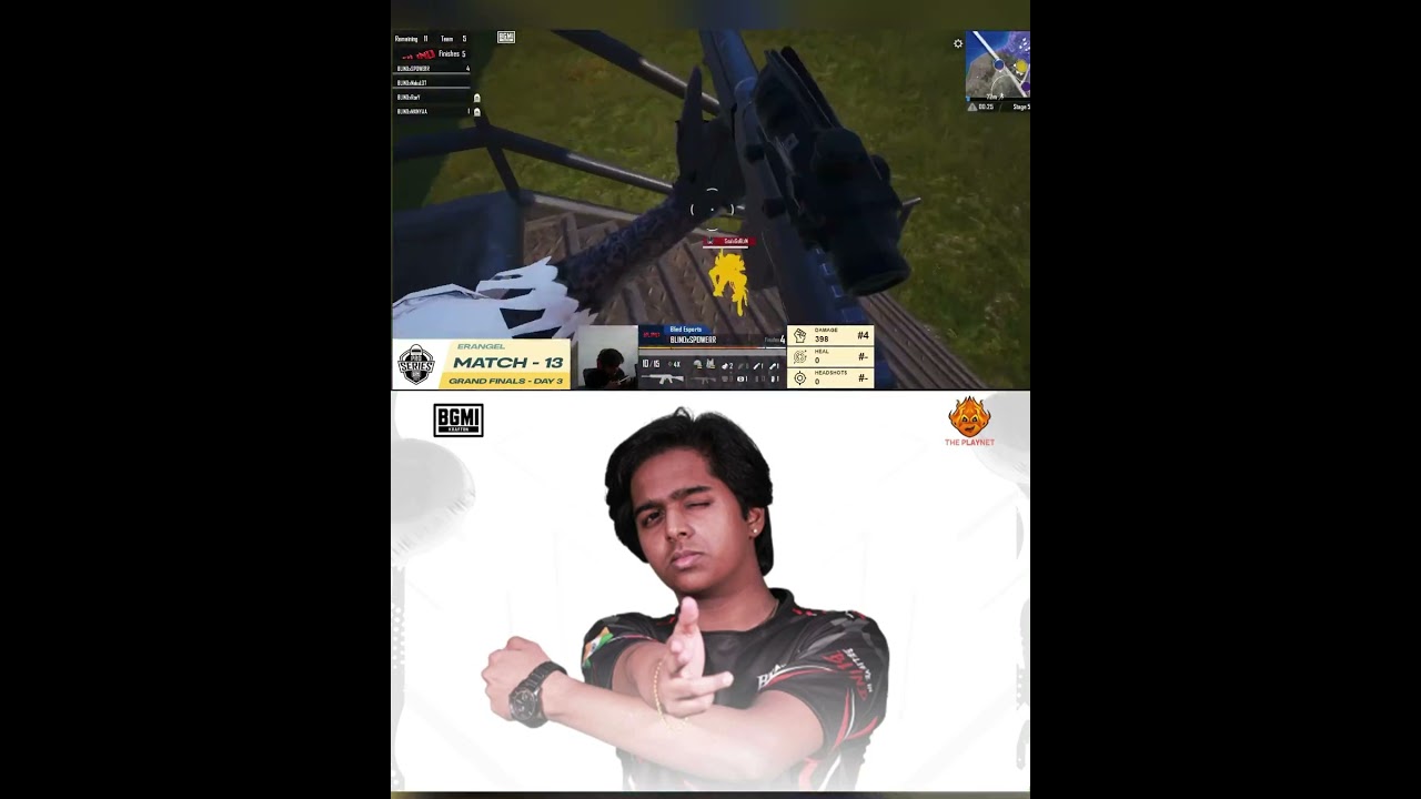 SPOWER VS GOBLIN 1v1 IN BMPS DAY 3 HIGHLIGHT 