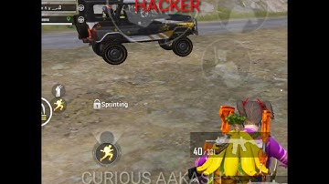 #shorts HACKER Flying Car Oh No - Pubg Mobile #hacker #pubg #bgmi