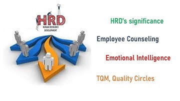HRD, TQM, Counseling, Quality Circles - HRM AV session