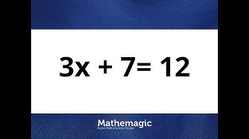 SOLVE EQUATIONS | GRADE 6 | MATHEMAGIC