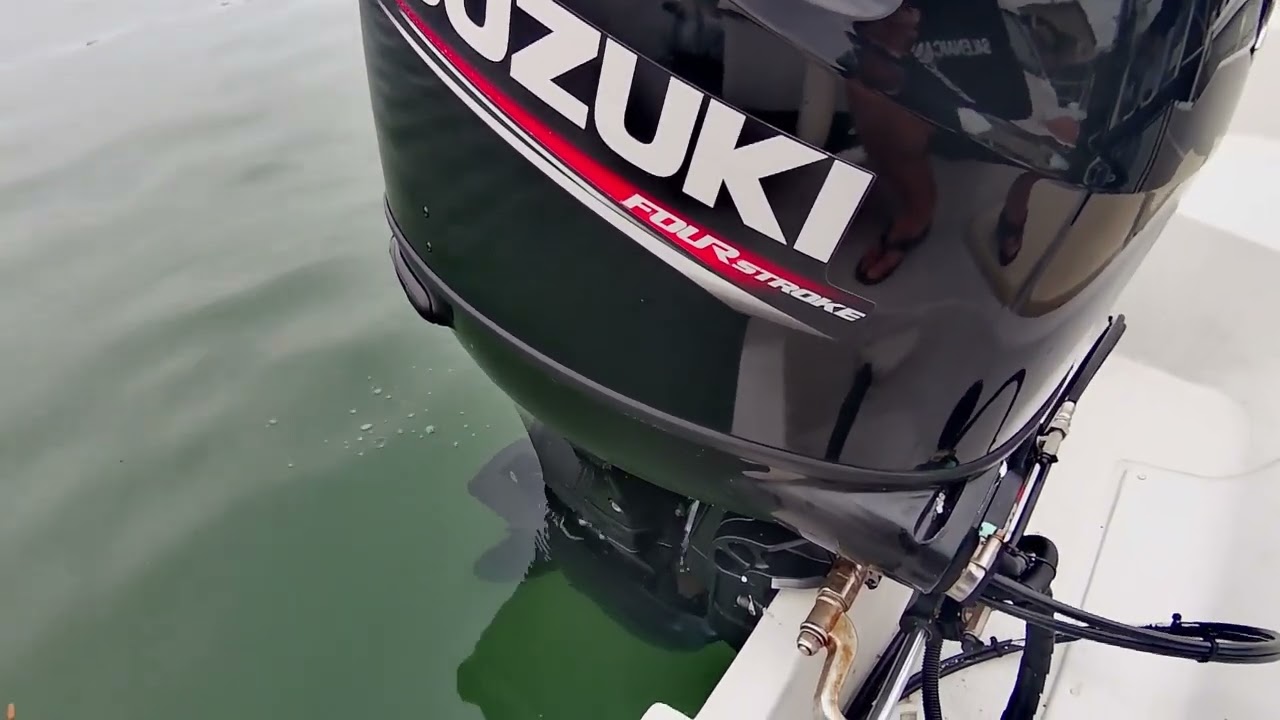 動画ありエンジンスズキ15馬力最高15ノット船体ダイキ工業制