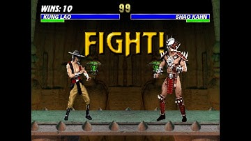 Ultimate Mortal Kombat 3 - Kung Lao (No Damage) (Very Hard/Master Ladder II)