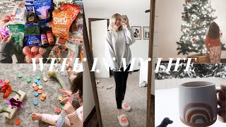 WEEK IN MY LIFE as a stay a home mom // aldi haul, snow days, birthday party prep