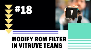 Настройка фильтра ROM в приложении Vitruve | Урок №18 screenshot 5