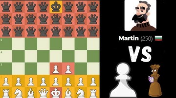 Can the Martin Bot Beat ME  with 2 Extra Pawns Against 23 Queens? Speedrun