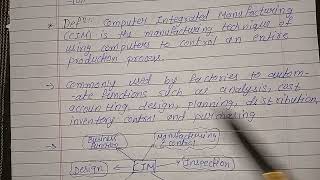 Computer Integrated Engineering (CIM) P1 Introduction to CIM & CIM Wheel || SPPU || 2019 Pat #CIM
