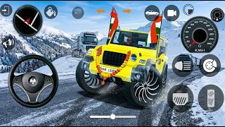 Modified Mahindra Thar Car Games: Indian Cars - CarGames Android Gameplay 2026|drive zone 3d screenshot 5