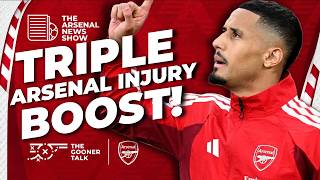 Saliba, Hincapié, Zubimendi Boosts! Tzolis Update, Arteta Responds to Job Cuts - Arsenal News Show
