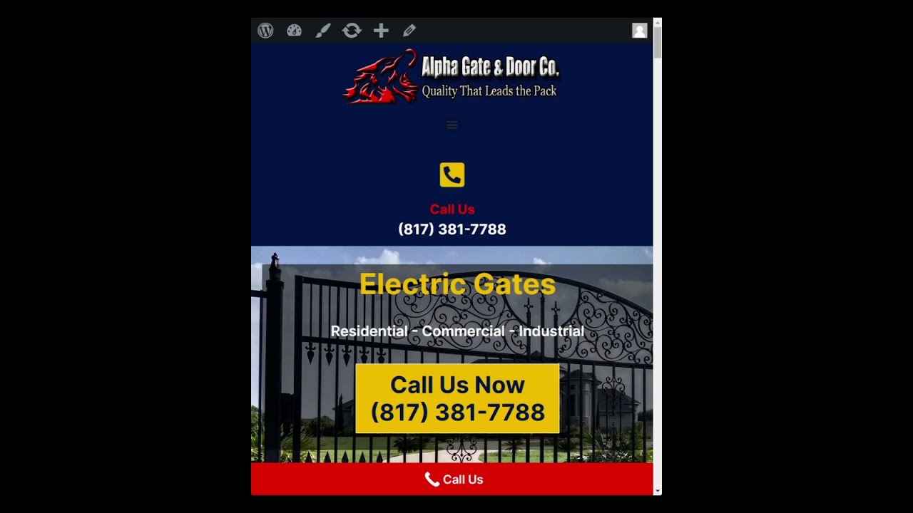 Experience Unrivaled Security: Expertly Crafted Electric Gates by Alpha  Gate & Door Co.