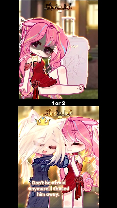 1 OR 2 #gacha HIT THE ROAD JACK 👑#gachaclub #trend #gachalife #memes #viralshort