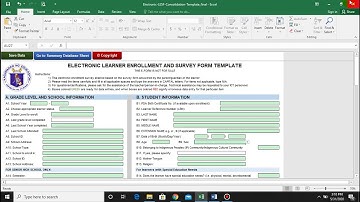 Online Enrollment using google forms