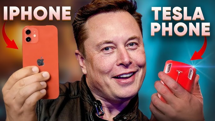 IPhone Killer😱The first smartphone from Elon Musk Tesla Phone🔥 - YouTube