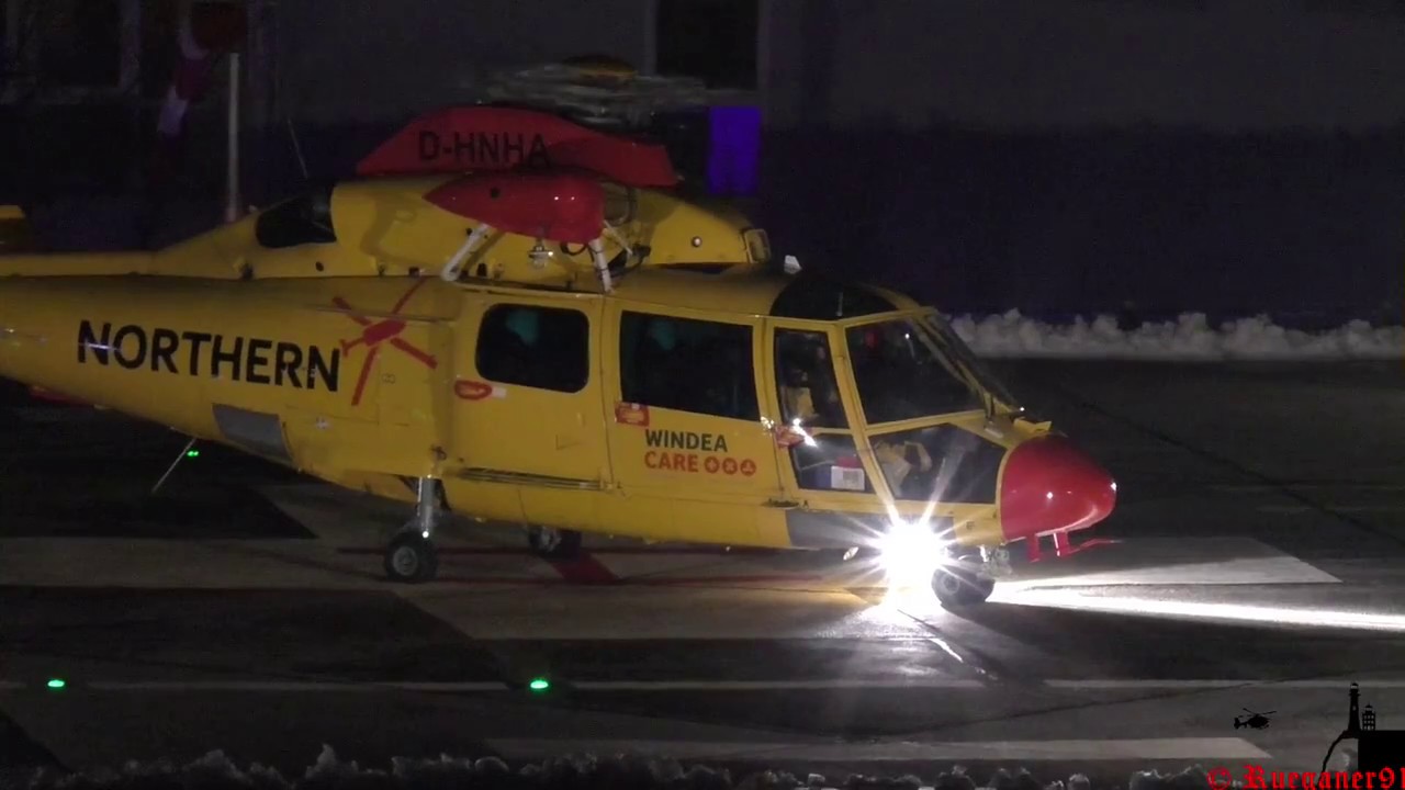 [HD] Northern Rescue 01 landung + start am Klinikum Rotenburg - YouTube