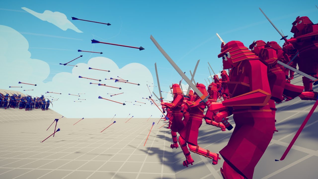 50x ELITE ARCHERS vs DYNASTY ARMY - TABS | Totally Accurate Battle Simulator