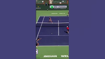 Tennis Doubles Amazing Footwork!!