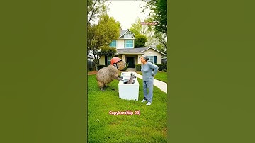 Capy bỏ các con vật khác vào máy giặt#shortvideo #funny #shorts #capybara #viral #trending #capyba