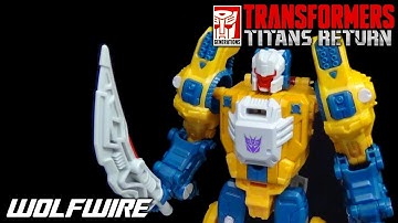 Transformers Titans Return Deluxe Wolfwire