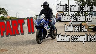 Yamaha R15 modified to the point. Riding impression, Part II screenshot 2