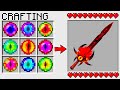 HOW TO CRAFT a DEVIL MULTI SWORD in Minecraft? SECRET RECIPE *O_o*