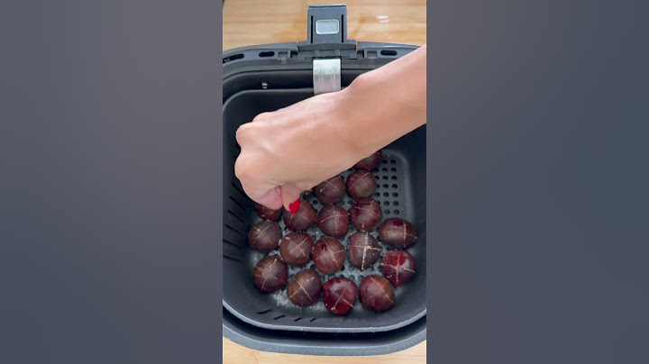 Castagne in friggitrice ad aria