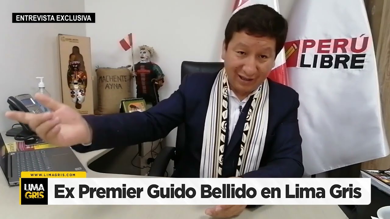 Guido Bellido: Si Perú Libre fuera partido de gobierno, nunca hubiera  permitido las cosas que vemos - YouTube