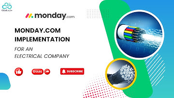 Monday.com Implementation For An Electrical Company