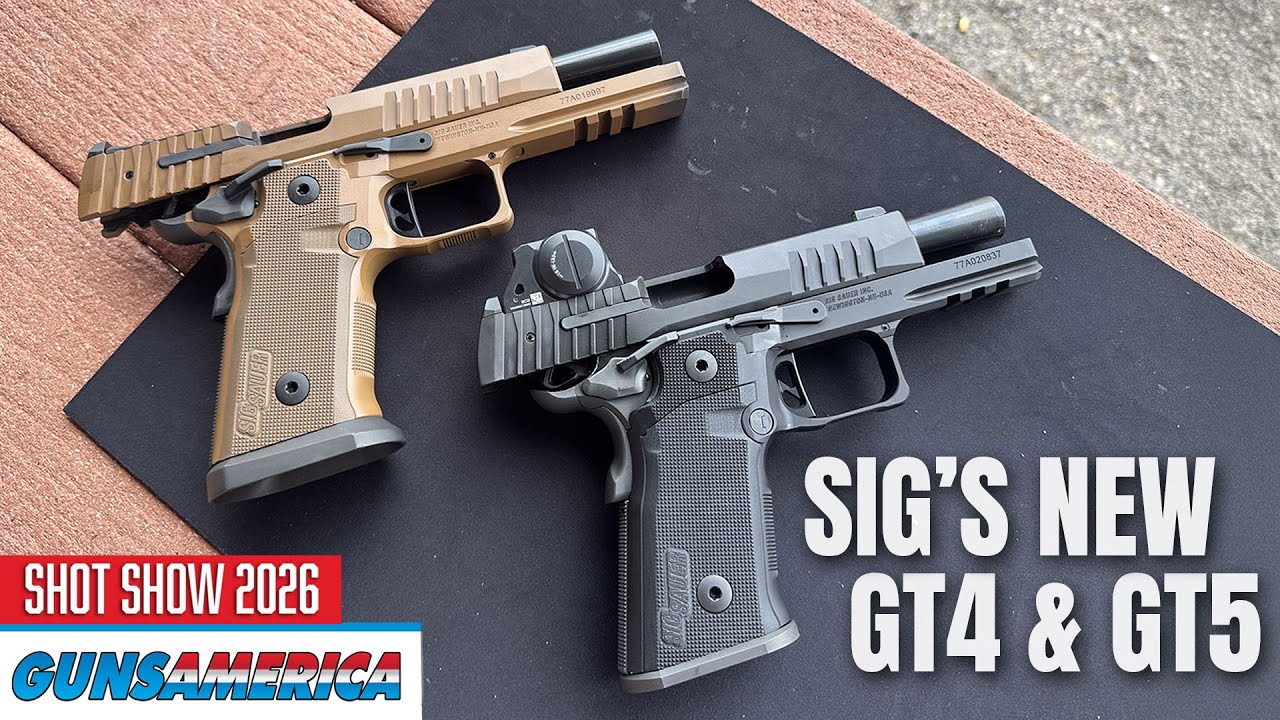 SIG Sauer BRAND NEW GT5 & GT4 2011-- SHOT Show 2026