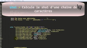 FORMATION PHP (7# Les chaînes de caractères(2) )