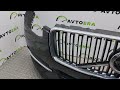 Бампер передний в сборе (PN:39799446) XC90 16- черный 717, под камеру, с ПТФ, с камерой, потертости,