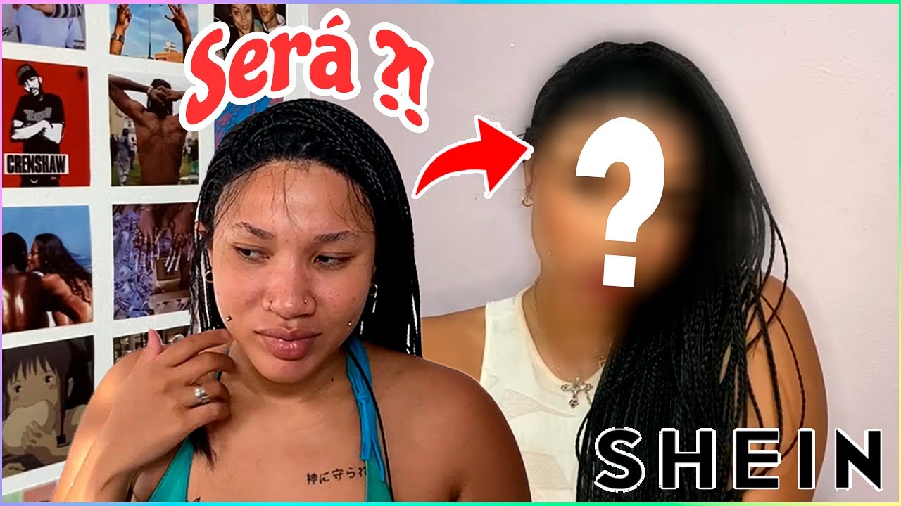 TESTEI UMA LACE TRANÇADA DA SHEIN, VALEU A PENA? |  RECEBIDOS IZALU #sheinforall  #shein