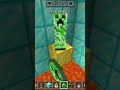 Creeper VS Snow Golem #ubxlovely #minecraft #minecraftchallenge #gamingshorts #shorts #shortvideo