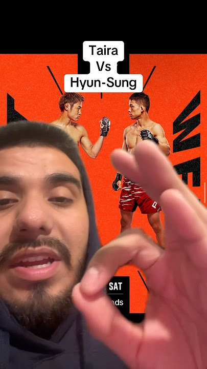 Taira vs Hyun-Sung Pick! 👀🔥 #ufc #ufcfightnight #taira #greenscreen