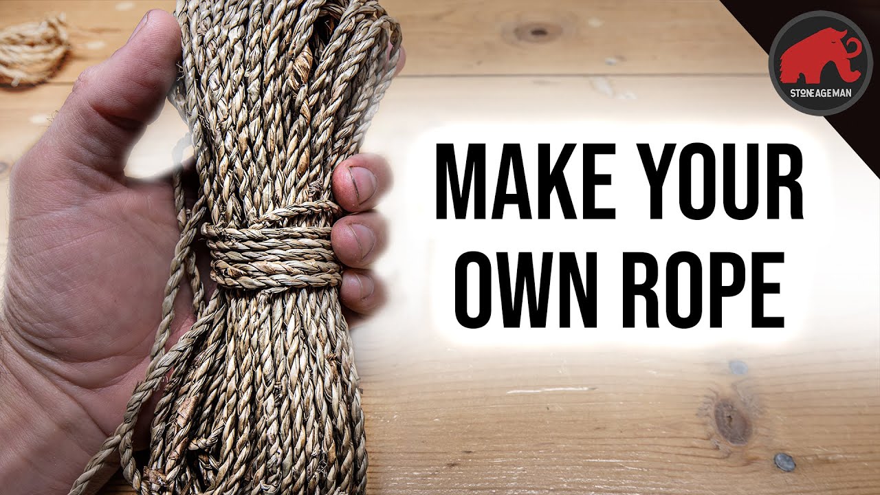 How to Make Your Own Rope / Cordage! 