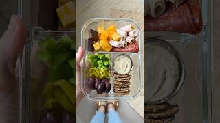 High Protein Adult Lunchables (no cooking!) #lunchbox #mealprep