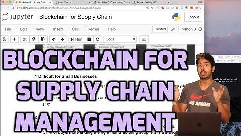 Blockchain for Supply Chain Management