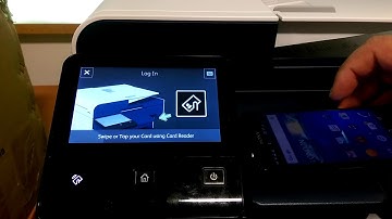 Xerox Workplace Cloud Card authentication C405