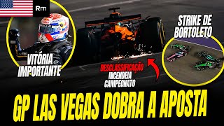 Download Lagu 🚨MCLARENS DESCLASSIFICADAS, ANTONELLI DANDO SHOW, MAX VENCE E STRIKE DE BORTOLETO - GP LAS VEGAS #f1 MP3