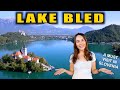 LAKE BLED Day Trip (From Ljubljana), Slovenia // Travel Vlog