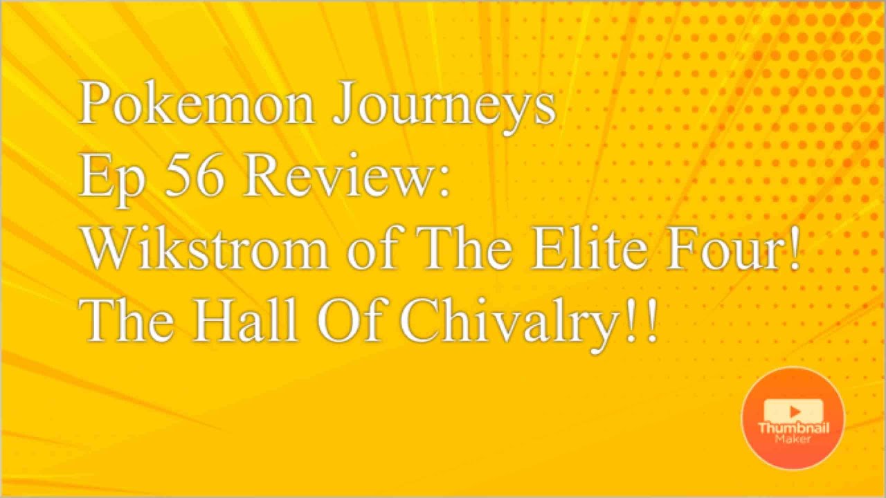 Pokemon Journeys Ep 56 Review (Harvey)
