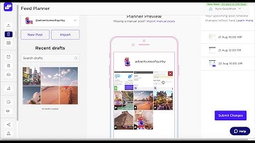How to use the queue function on the Sked Social platform