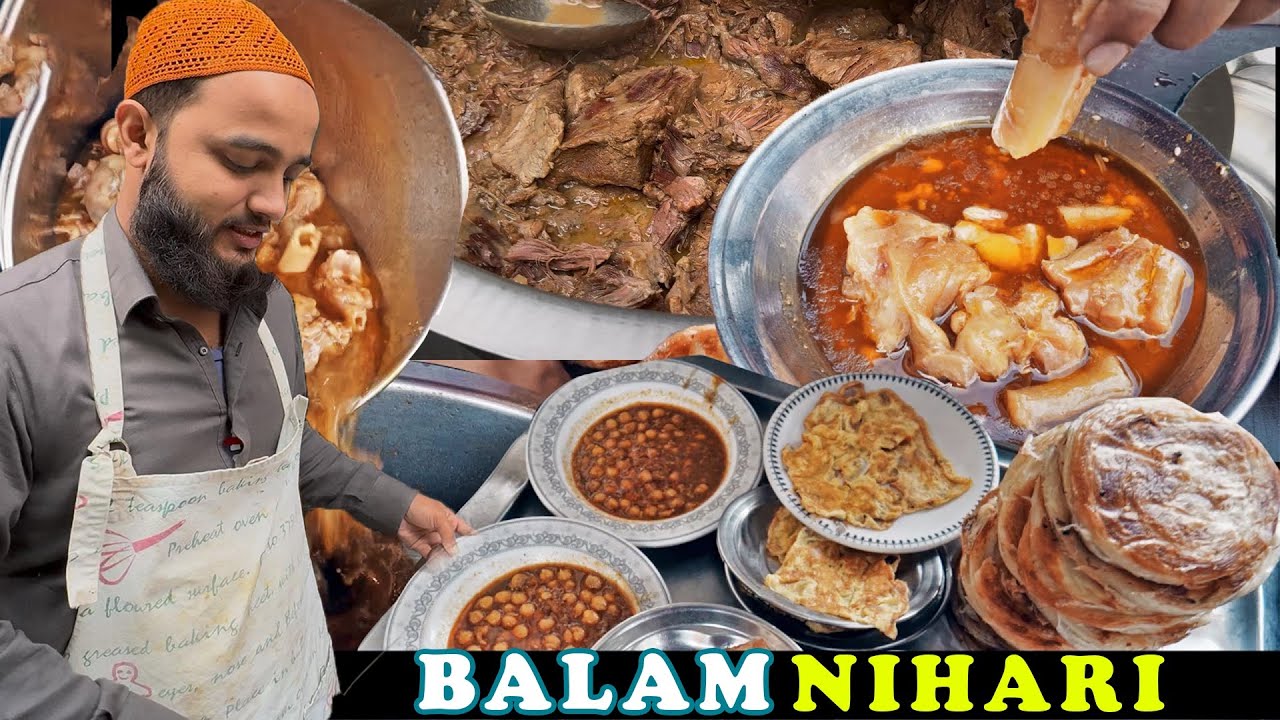 Best Nihari Spot In Rawalpindi | Balam Nihari | Chanay | Beef Nihari | Bhabra Bazar Rawalpindi