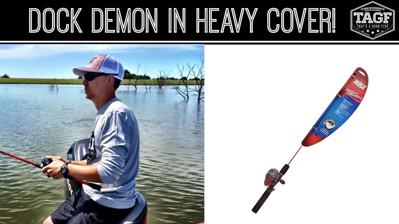 Ultra Light Power Fishing with Zebco Dock Demon! 